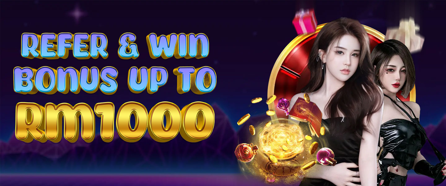 Refer 30% & Win Bonus Up To RM1000